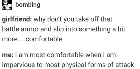 Impervious to most physical forms of attack